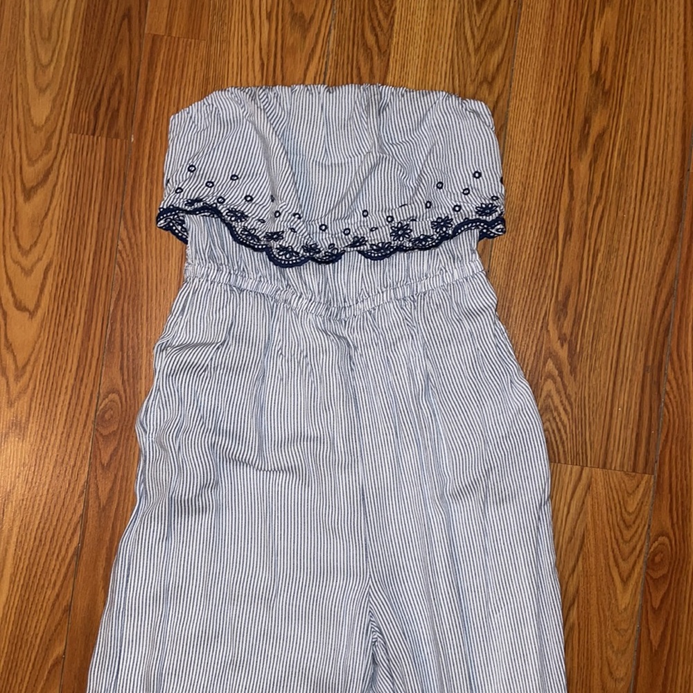 Strapless jumpsuit